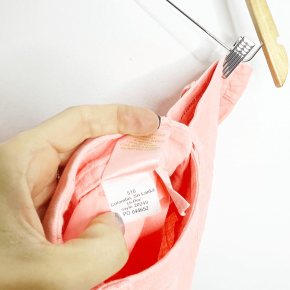 LILLY PULIZTER THE CALLA Linen SHORT Peachy Pink 5" 20249 womens 2 - Picture 8 of 8